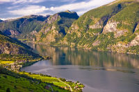 Aurlandsfjord a Flam